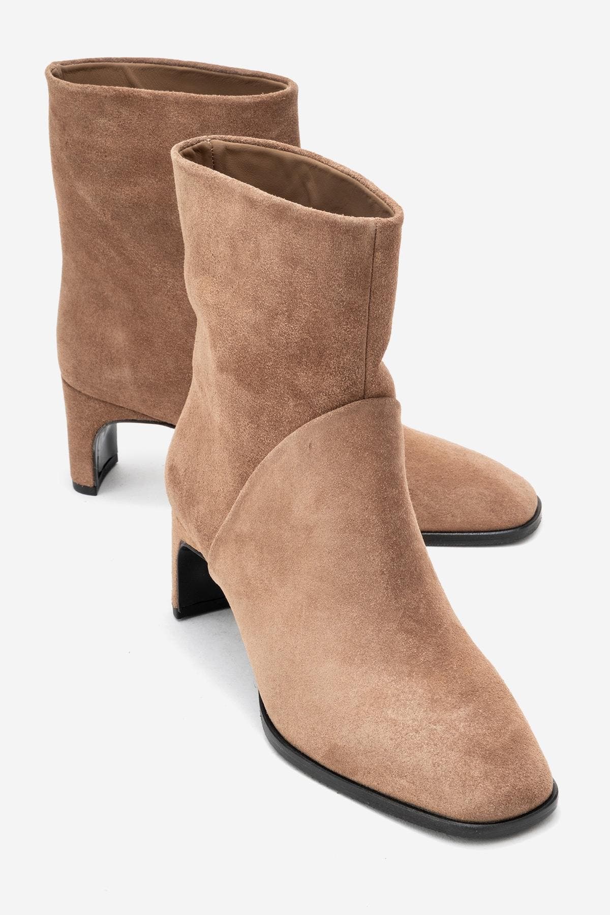 Nordy Leather Boot, Alternate, color, Cognac Suede