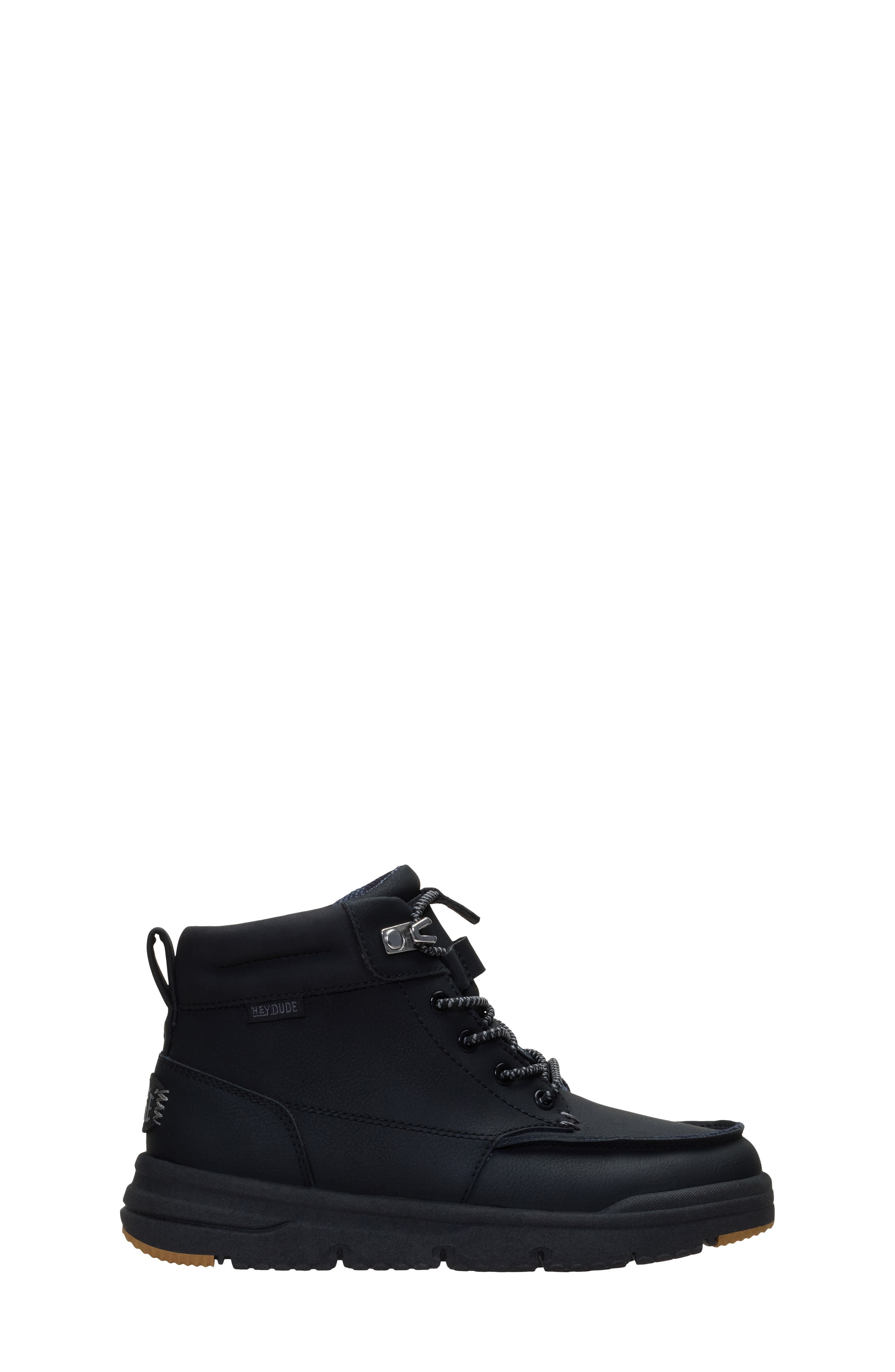 Kids' Bradley II Water Repellent Classic Boot, Alternate, color, BLACK