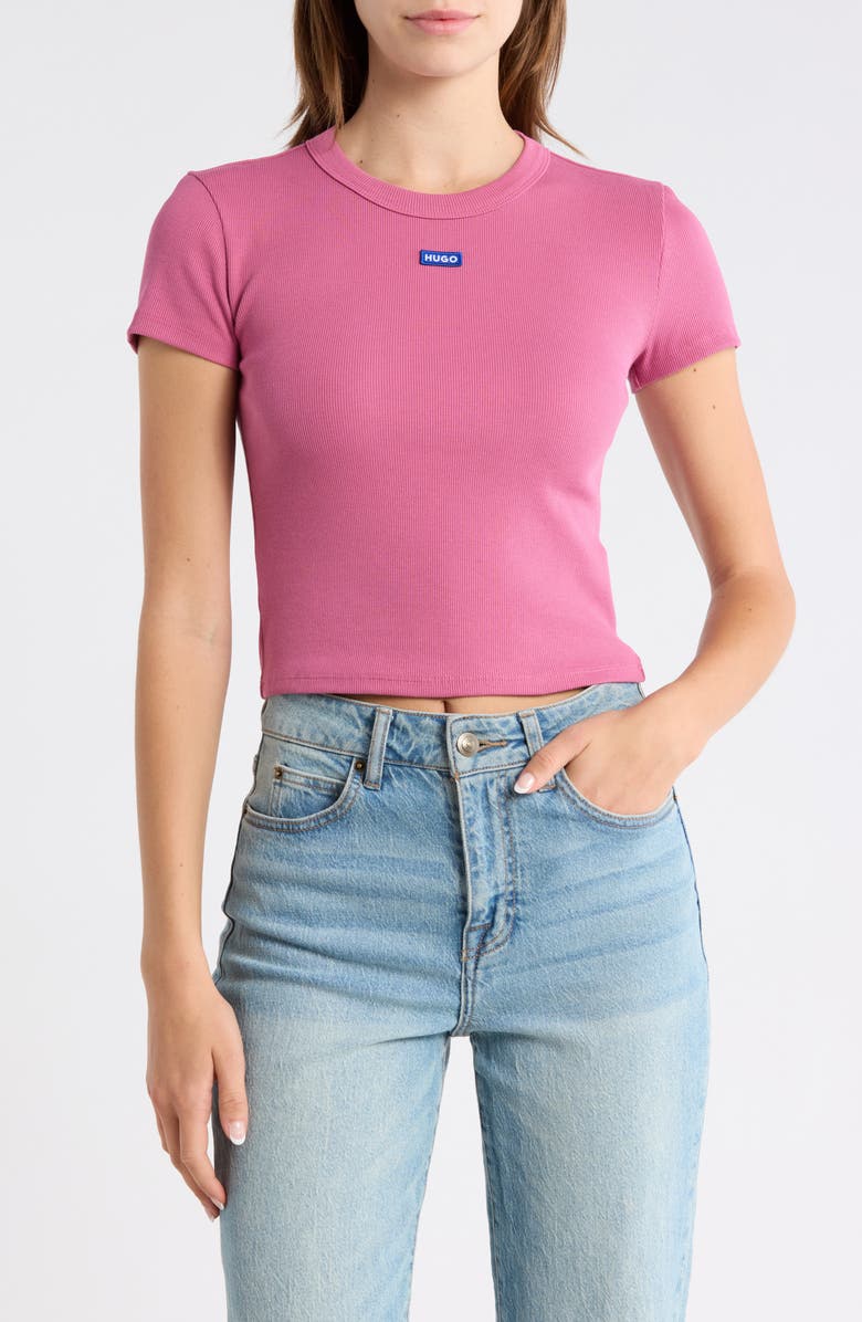 BOSS Baby Tee, Main, color, Medium Pink