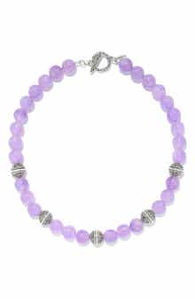 Beaded Stone Necklace