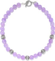 SAMUEL B. Beaded Stone Necklace