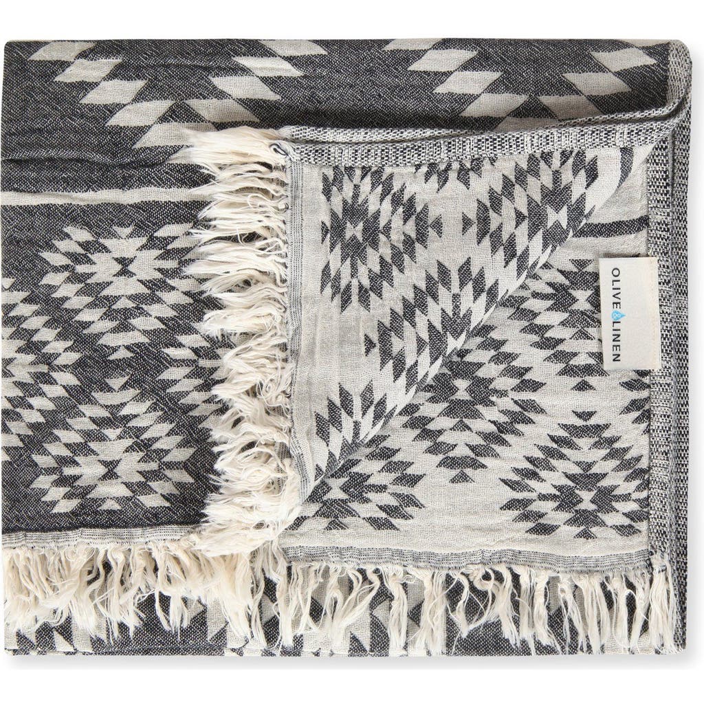 Olive And Linen Olive & Linen Turkish Hand / Kitchen Towel