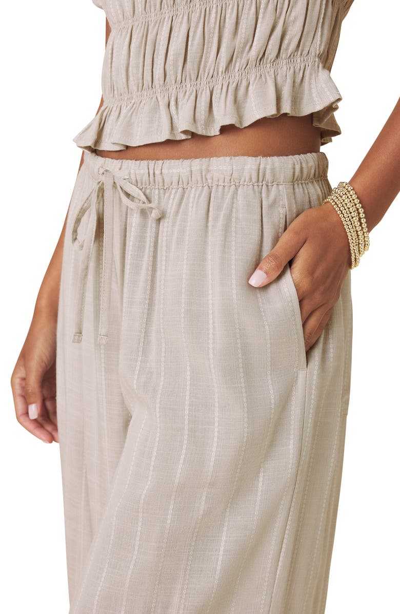 Splendid Bianca Stripe Drawstring Pants, Alternate, color,