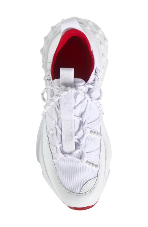 Christian Louboutin Trailnrun Sneakers In Wh01-white