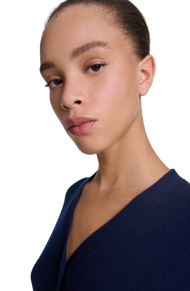 maje Knit maxi dress, Alternate, color,