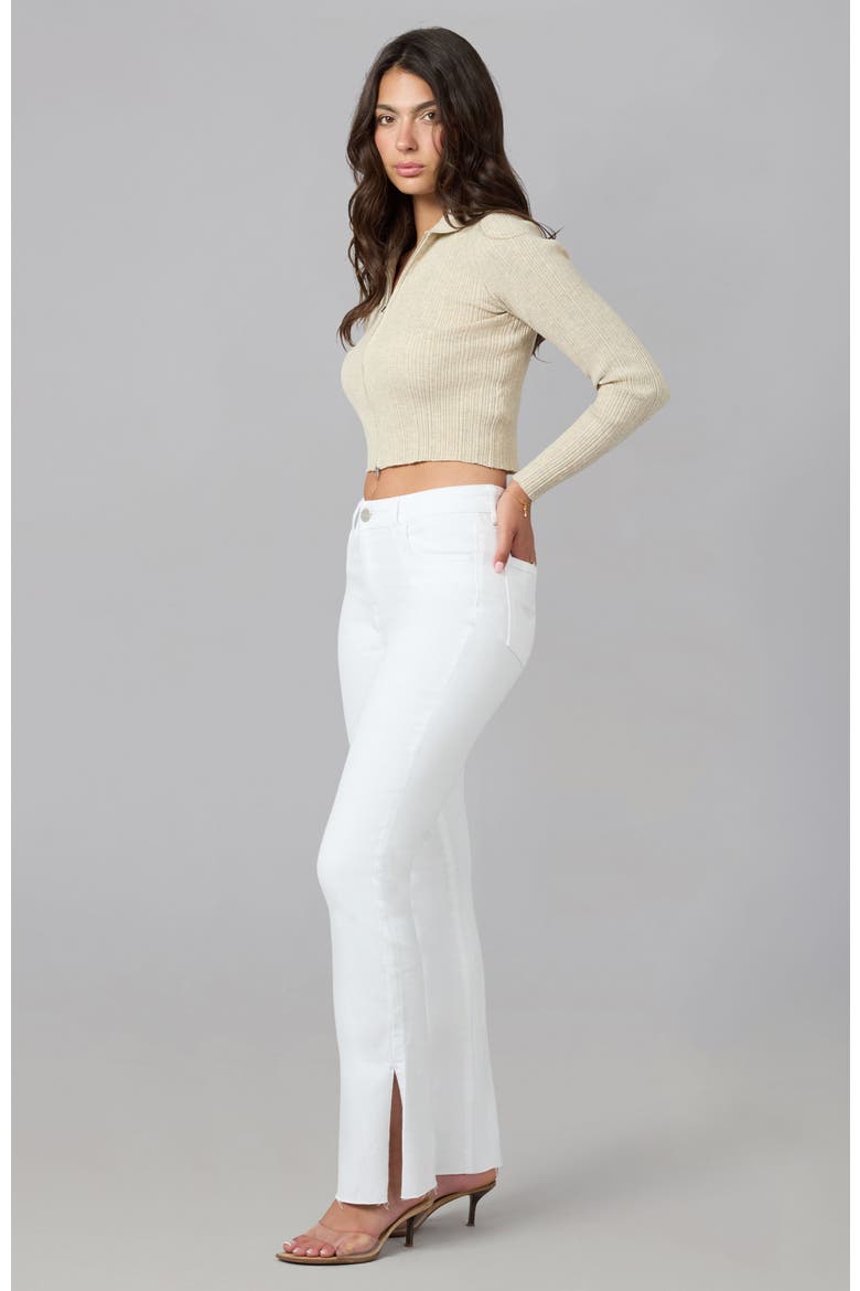 Billie High Rise Bootcut Jeans, Alternate, color, White