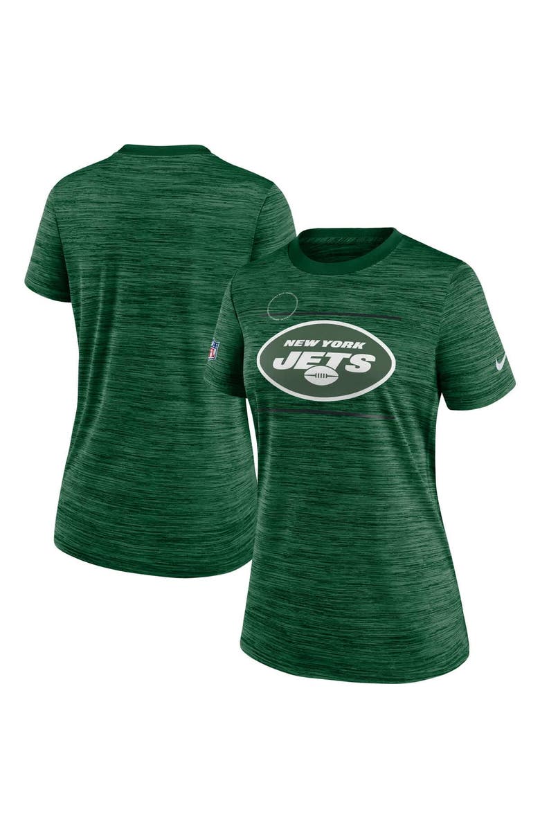 Nike Women's Nike Green New York Jets Velocity Sideline Performance T-Shirt, Main, color, Green