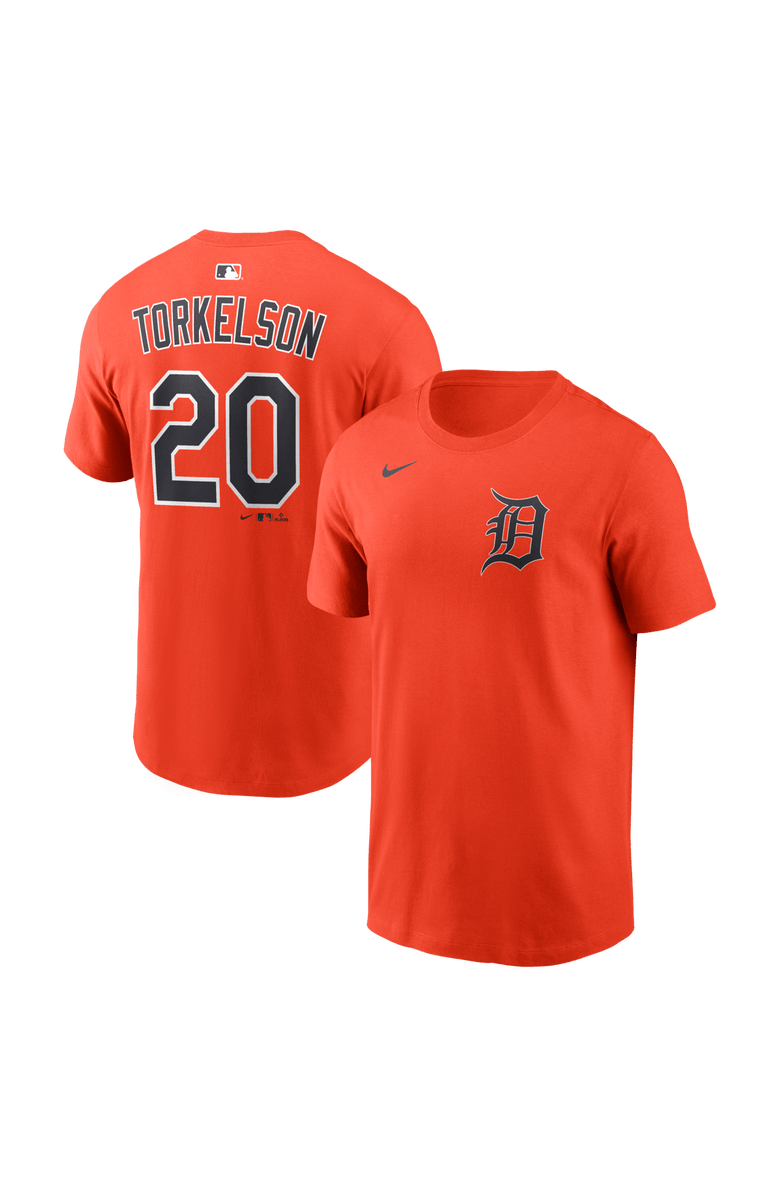 Nike Men's Nike Spencer Torkelson Orange Detroit Tigers Name & Number T-Shirt, Main, color, Orange