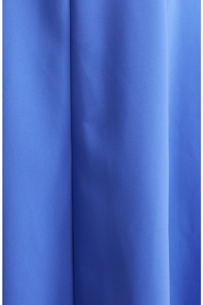 Belted Crepe Midi Dress, Alternate, color, BLUEBELL