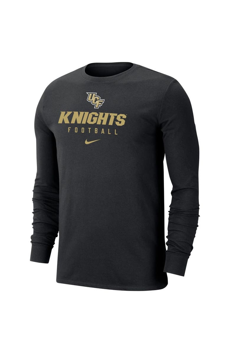Nike Men's Nike Black UCF Knights Long Sleeve T-Shirt, Alternate, color,