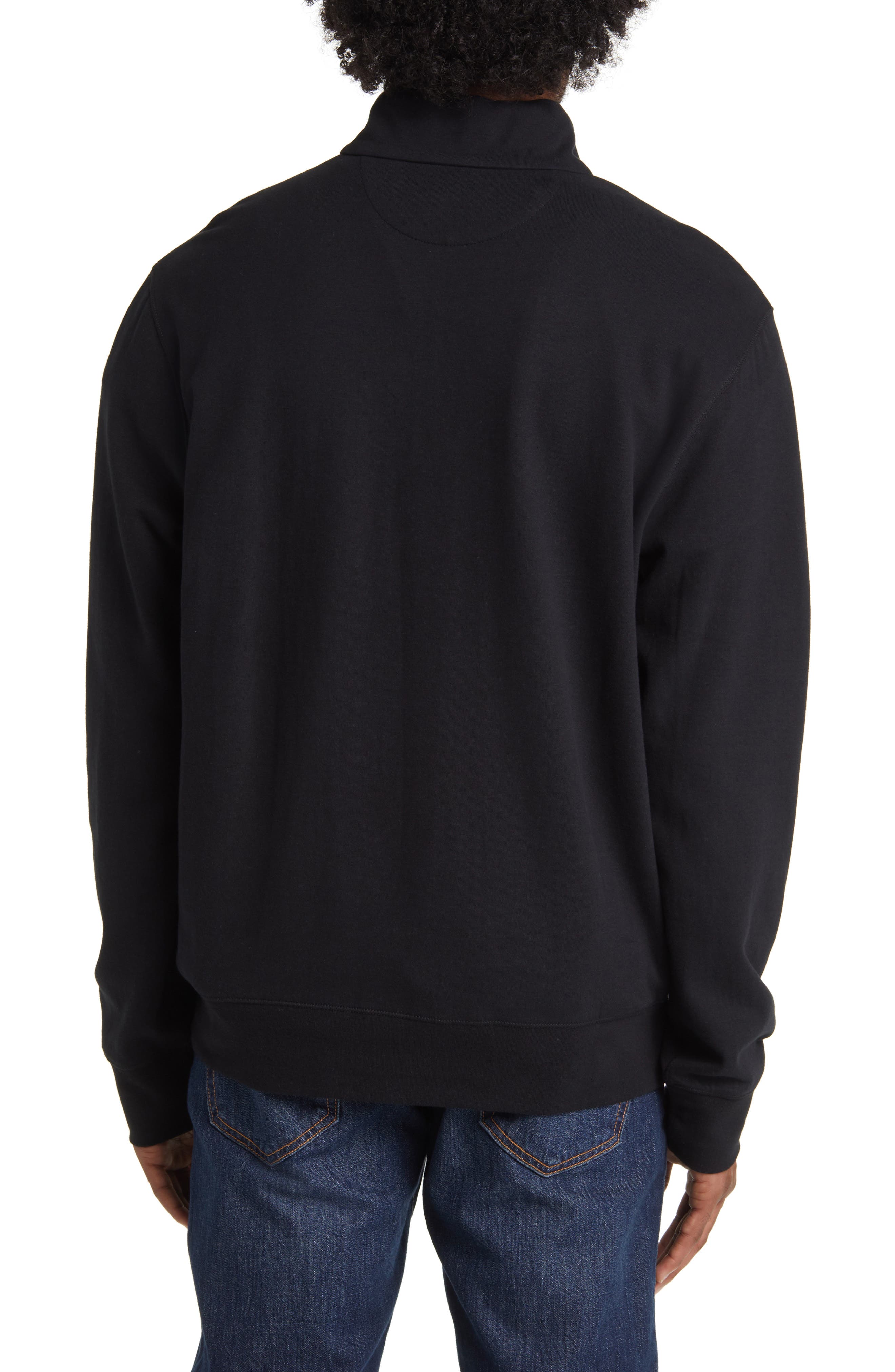 Polo Ralph Lauren Double Knit Quarter Zip Pullover (Men) | Nordstrom