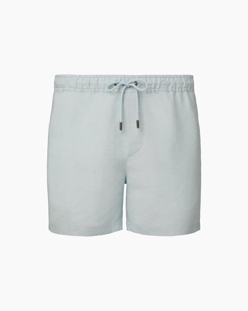 Onia Air Linen Blend 6 Shorts In Baby Blue