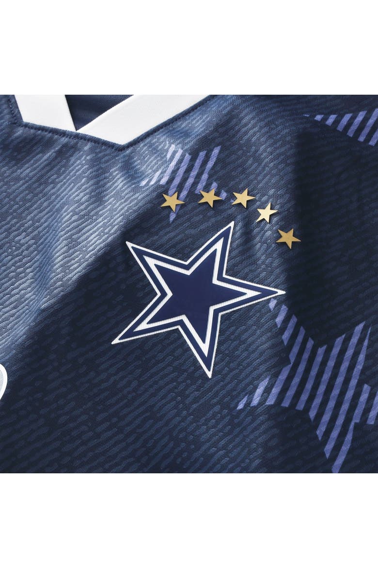 Men's Fanatics Navy Dallas Cowboys Football x Football Collared Fan Top, Alternate, color, Navy
