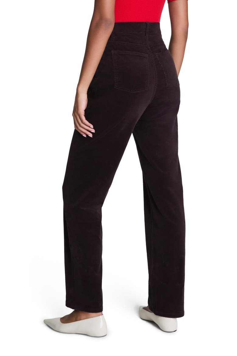 '90s Straight Leg Corduroy Pants, Alternate, color, TRUFFLE BROWN