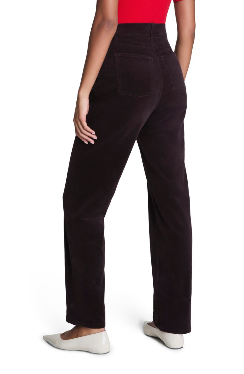 SPANX<sup>®</sup> '90s Straight Leg Corduroy Pants, Alternate, color, Truffle Brown