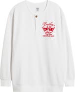 BOYS LIE Loverboy Graphic Waffle Henley