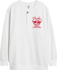 BOYS LIE Loverboy Graphic Waffle Henley