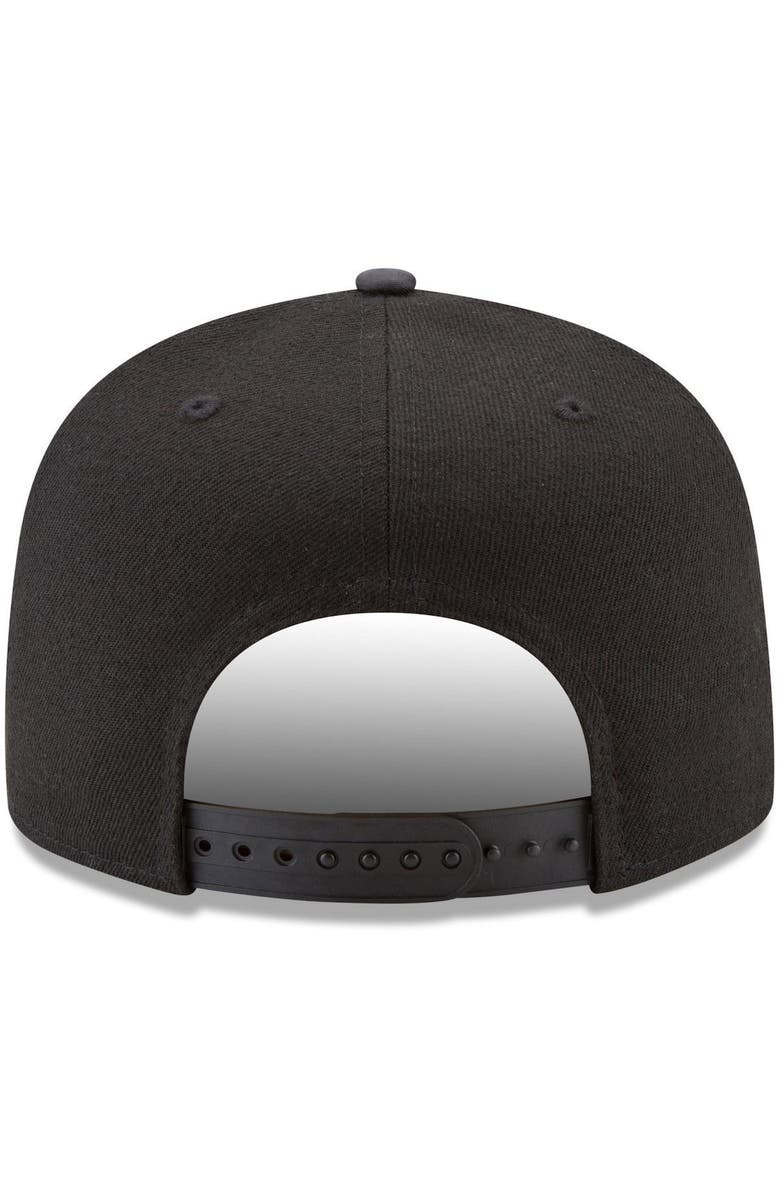 New Era Men's New Era Black Green Bay Packers B-Dub 9FIFTY Adjustable Hat, Alternate, color, Black