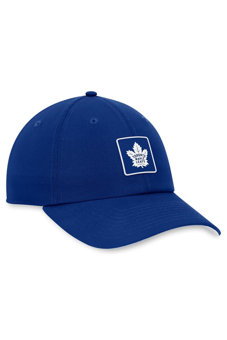 Men's Fanatics Branded  Blue Toronto Maple Leafs Authentic Pro Rink Adjustable Hat, Alternate, color, Blue