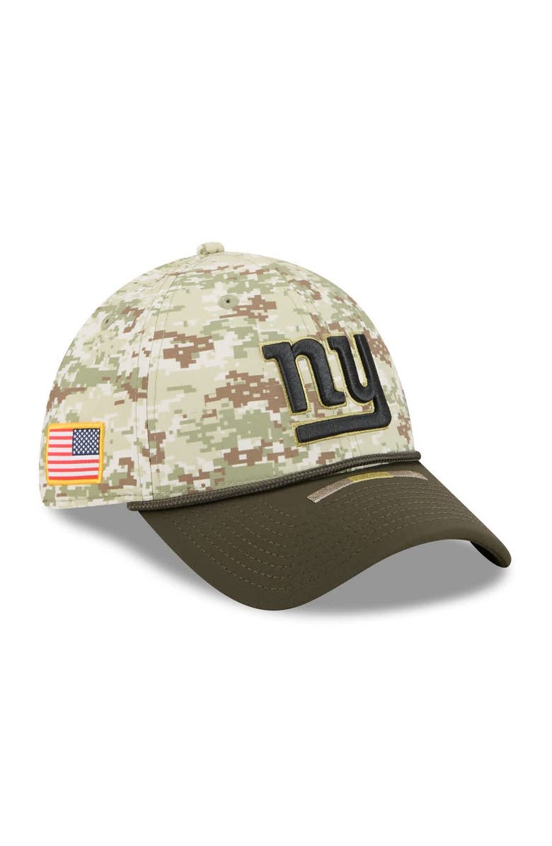 New Era Men
s New Era  Camo New York Giants 2025 Salute to Service 39THIRTY Flex Hat, Main, color, Camo