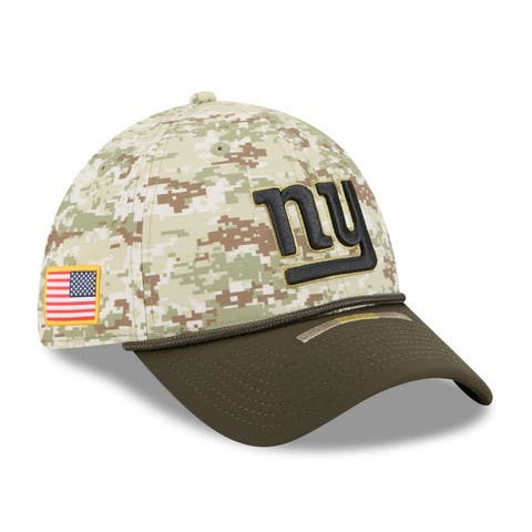 Men
s New Era  Camo New York Giants 2025 Salute to Service 39THIRTY Flex Hat