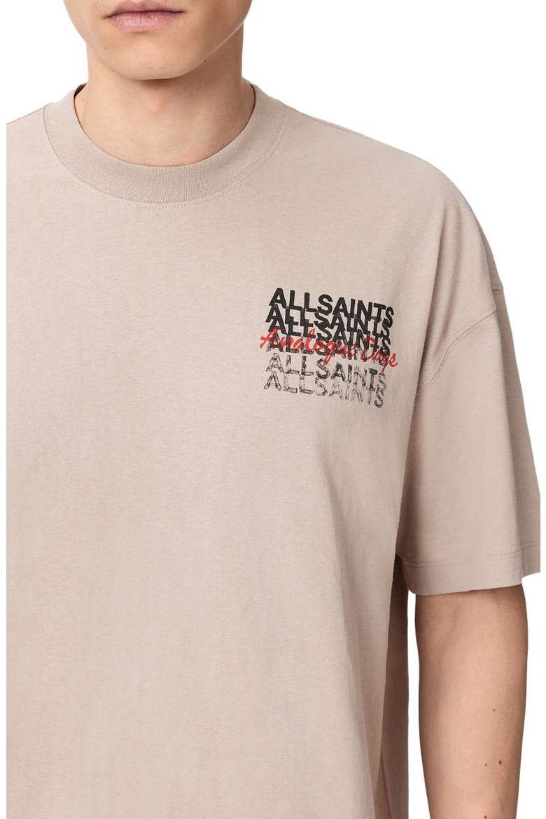 Graphene Cotton Graphic T-Shirt, Alternate, color, DUSK BROWN