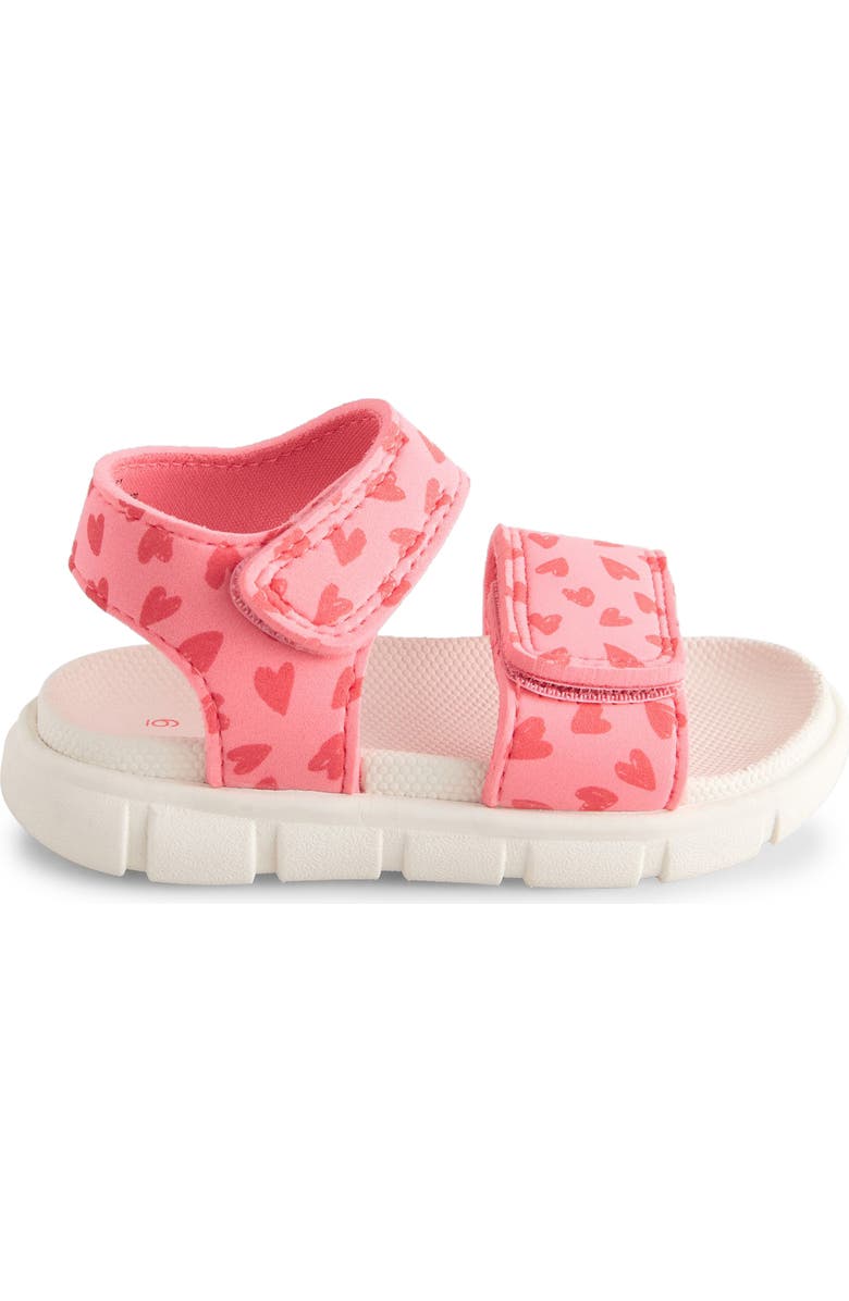 NEXT Kids' Print Adjustable Sandal, Alternate, color, Pink Multi
