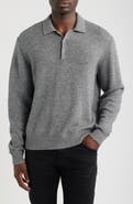 Madewell Frances Wool & Cotton Polo Sweater