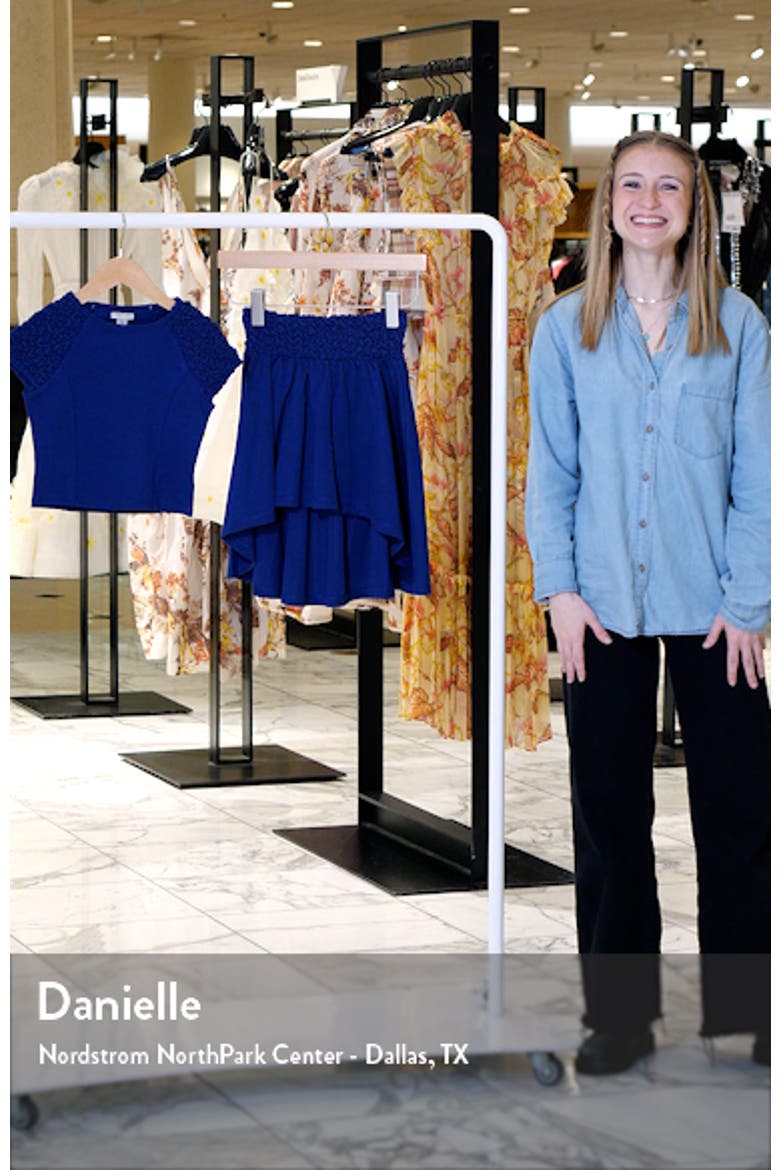 Kids' Top & High-Low Skirt Set video