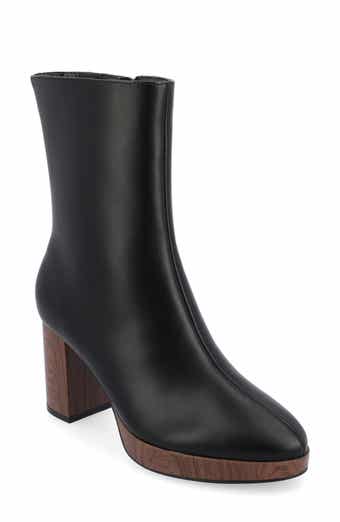 Journee Collection Romer Platform Bootie