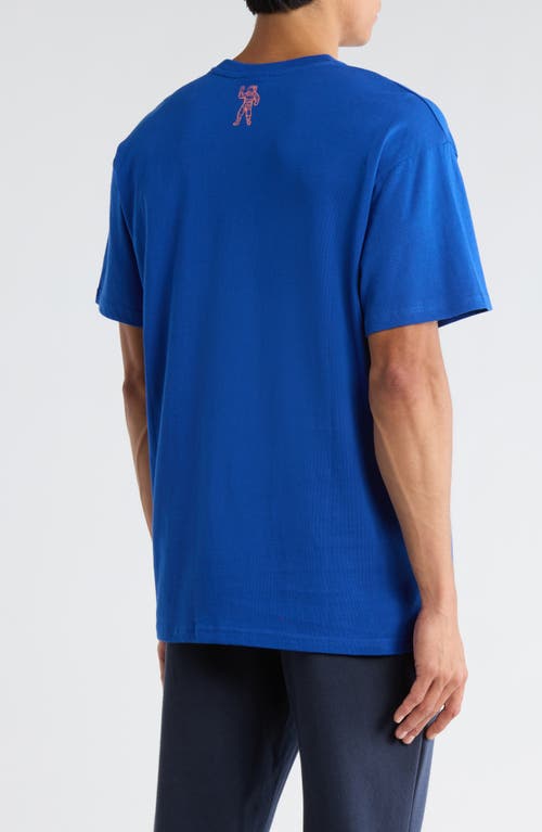 Billionaire Boys Club Helmet Graphic T-shirt In Blue