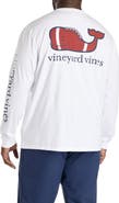 vineyard vines Big & Tall Football Long-Sleeve T-Shirt