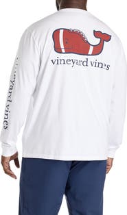 vineyard vines Big & Tall Football Long-Sleeve T-Shirt