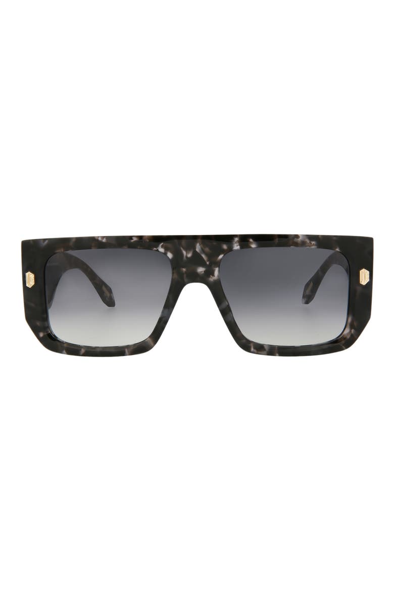 56mm Shield Sunglasses, Main, color, GREY HAVANA GREY HAVANA SMOKE