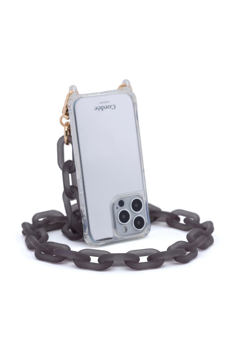Cordée Cases Icy Phone Chain, Alternate, color, Gray