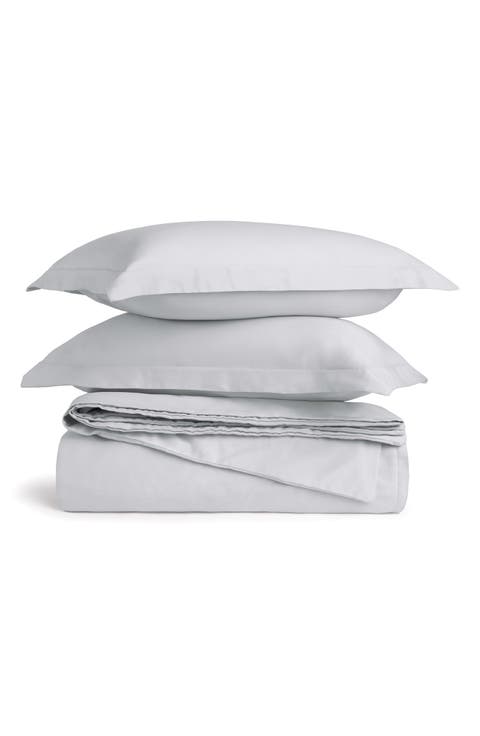 Solid Duvet Cover & Sham Set