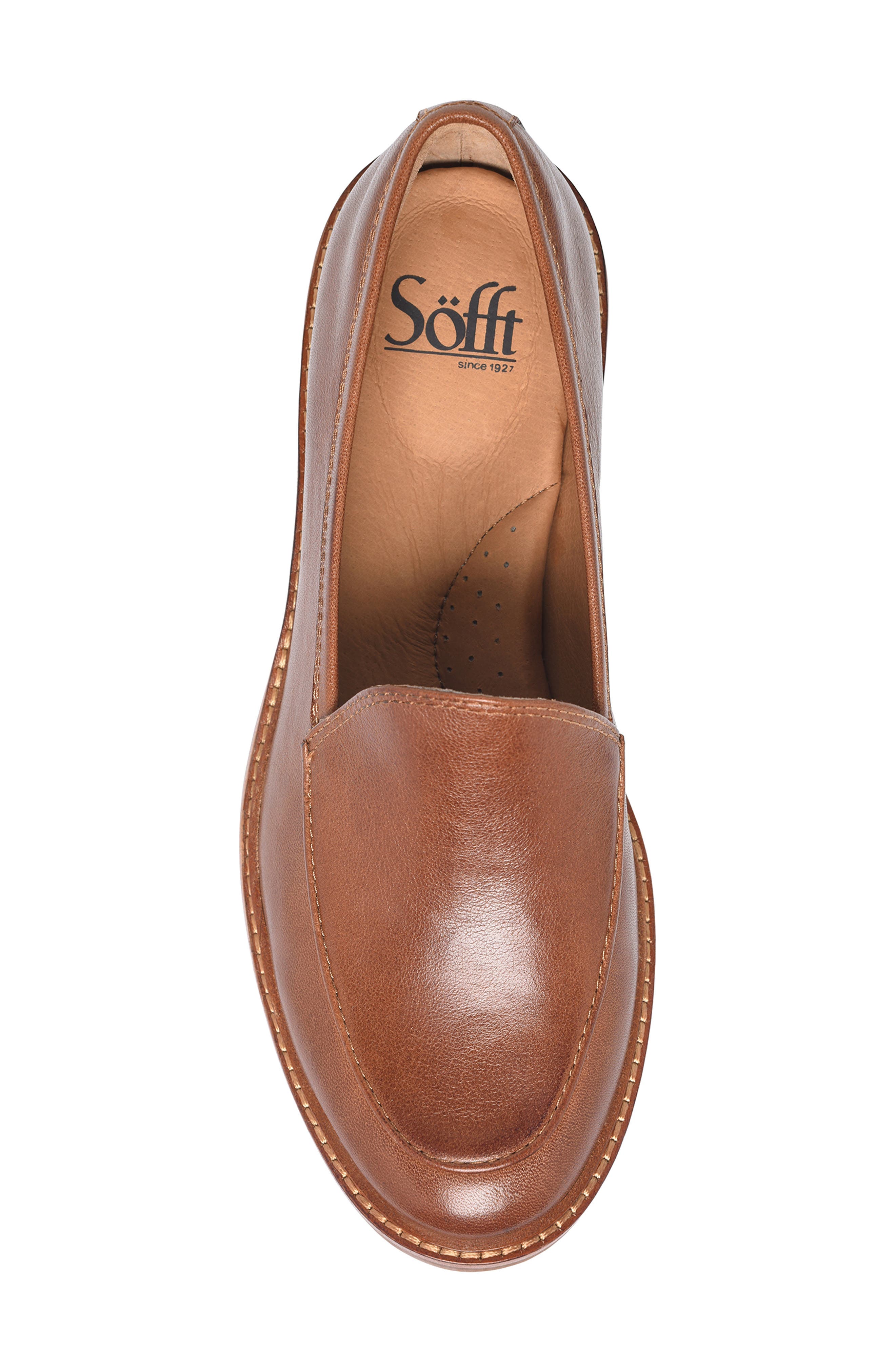 Napoli II Water Resistant Loafer, Alternate, color, LUGGAGE