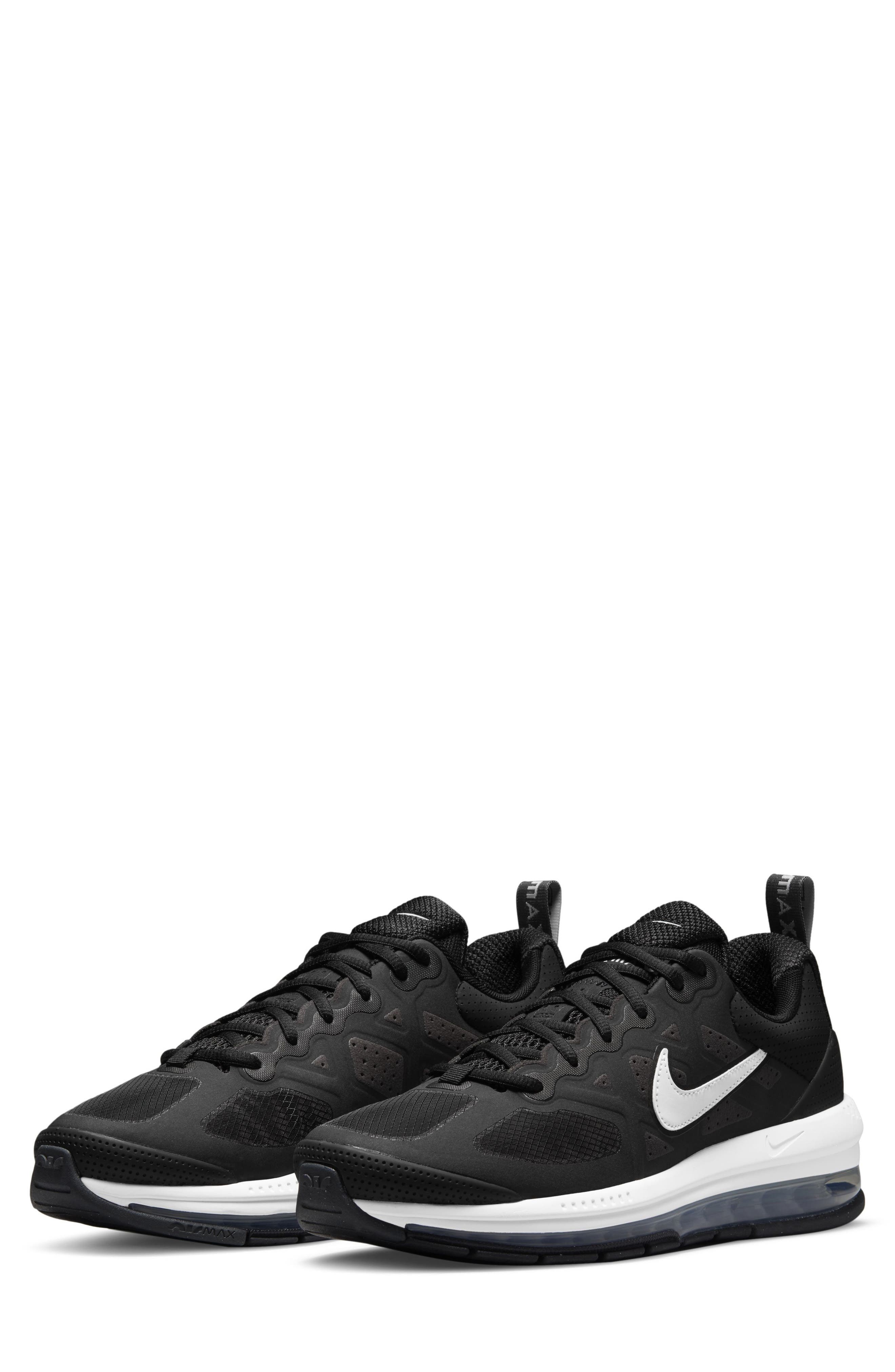 Air Max Genome Sneaker, Main, color, BLACK/ WHITE