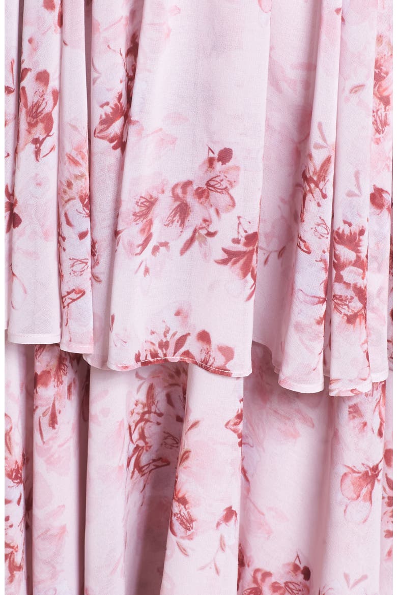 Edy Floral Georgette Dress, Alternate, color, DELANEY PRINT