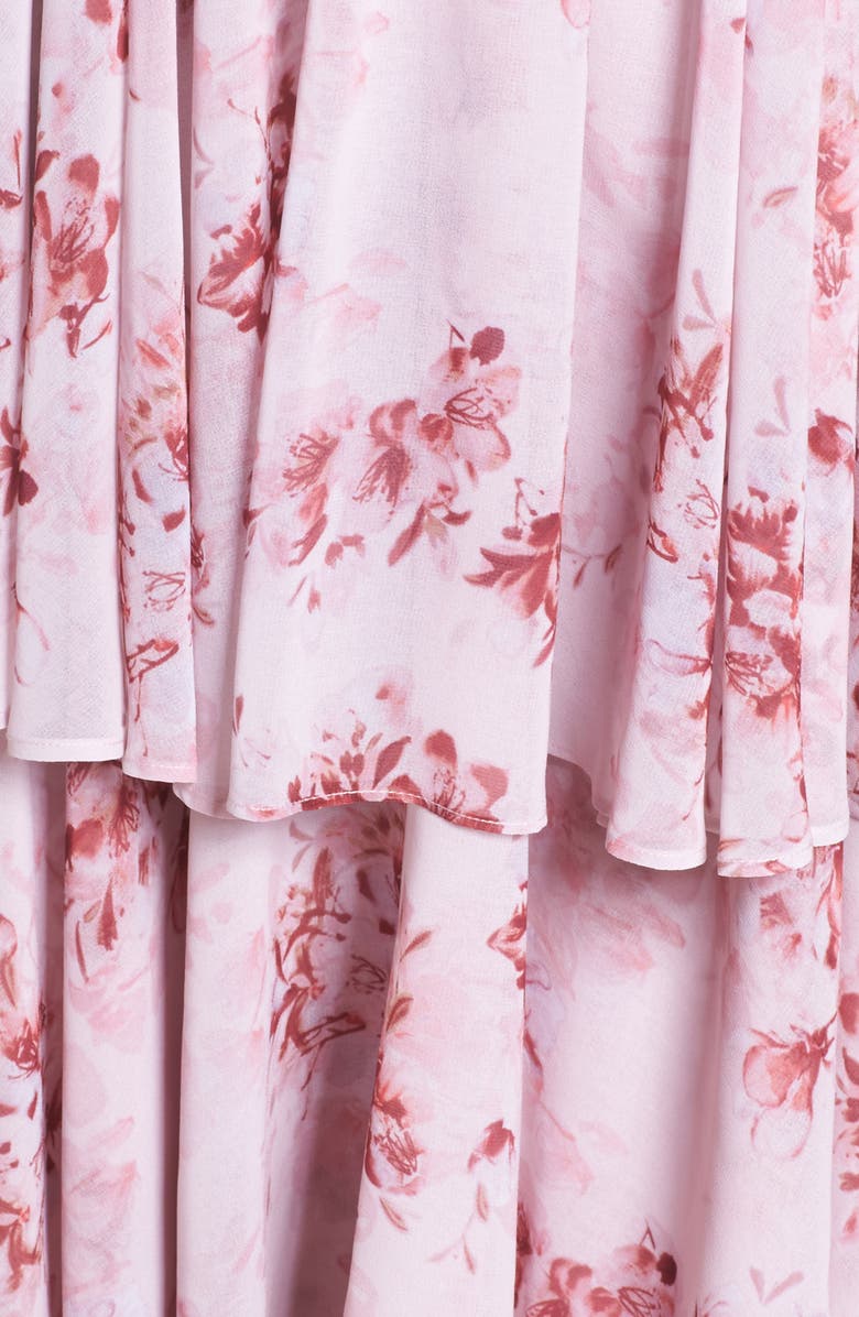 Fame and Partners Edy Floral Georgette Dress, Alternate, color, 