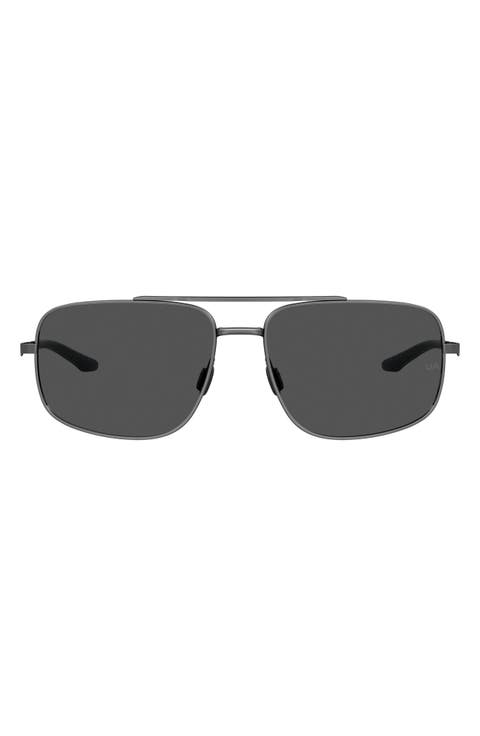 59mm Polarized Aviator Sunglasses
