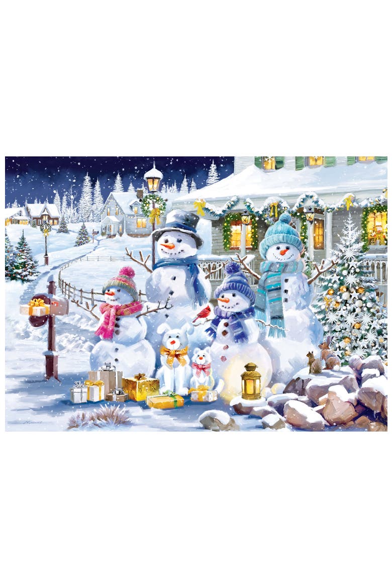 Frosty Wonderland 1000pc Jigsaw Puzzle, Alternate, color, Multicolor