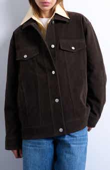 Western Faux Suede Jacket