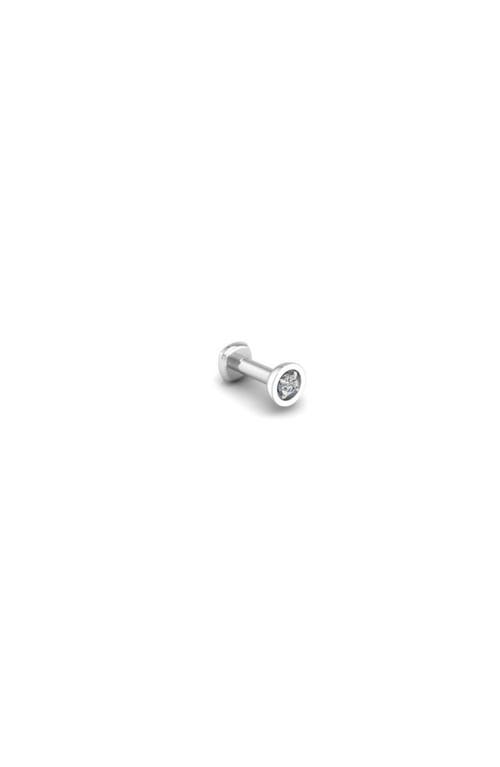 Seed2stone Center-of-attention Flat Back Stud In Gold