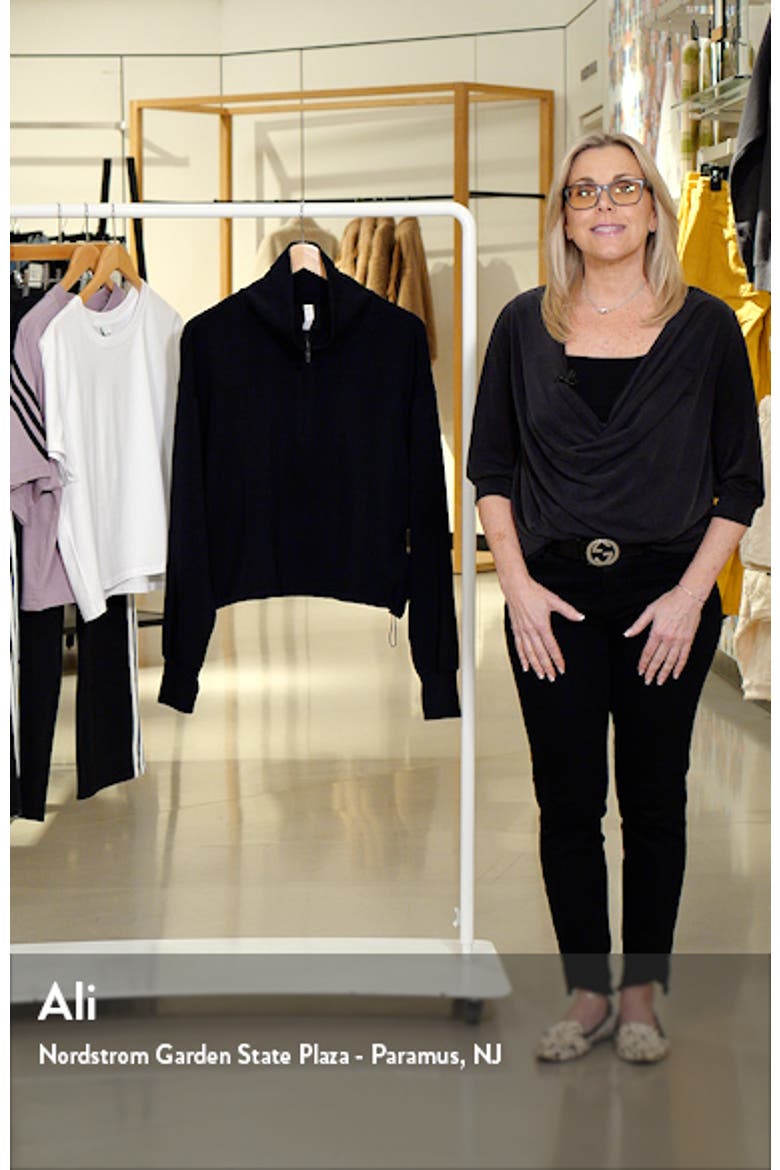 Modal Half Zip Pullover video