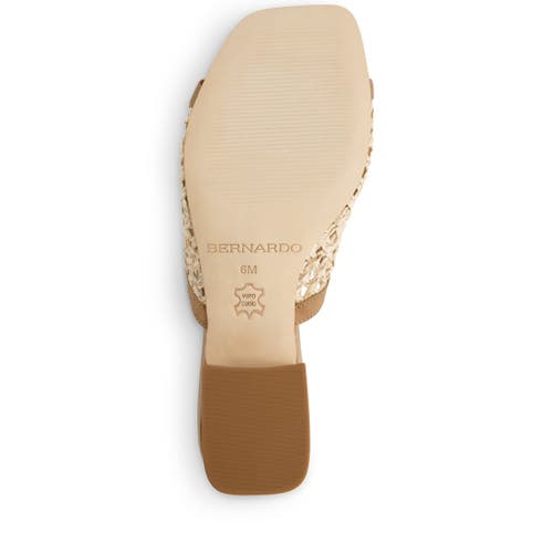 Shop Bernardo Footwear Jenne Raffia Sandal