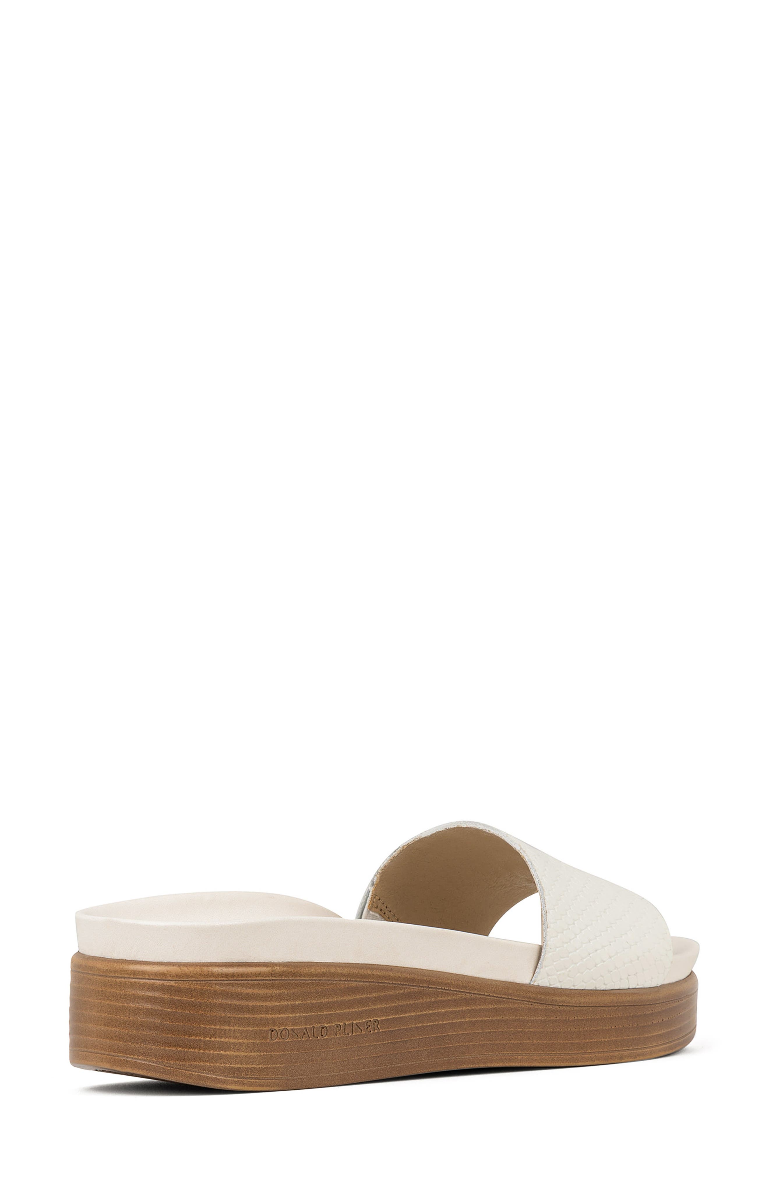 Fiji Platform Sandal, Alternate, color, BONE