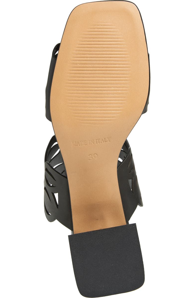 2 Twin Hearts Laser Cutout Slide Sandal, Alternate, color,