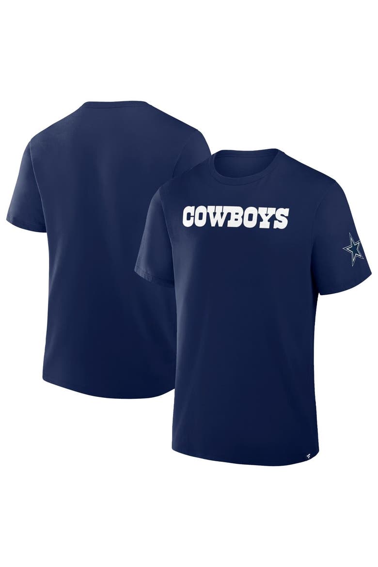 Men's Fanatics Navy Dallas Cowboys Option Route Legacy T-Shirt, Alternate, color, Navy