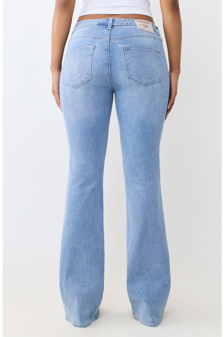 Becca Button Fly Bootcut Jeans, Alternate, color, LIGHT BLUE SUEDE WASH